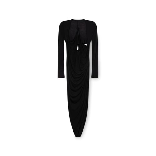 Helmut Lang Long Sleeve Halter Dress