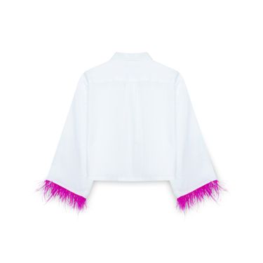 After Party Top- White/Pink