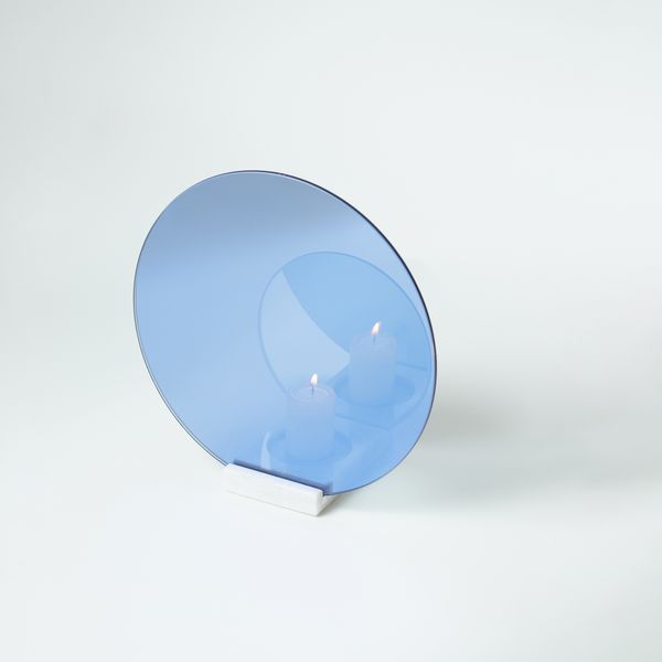 Onnda Flame Concentric M Candleholder - Deep Sea