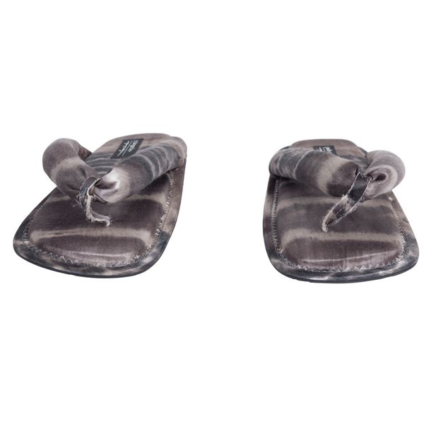 Pedro Garcia x Raquel Allegra Kaname Kimono Tie Dye Sandals - Purple