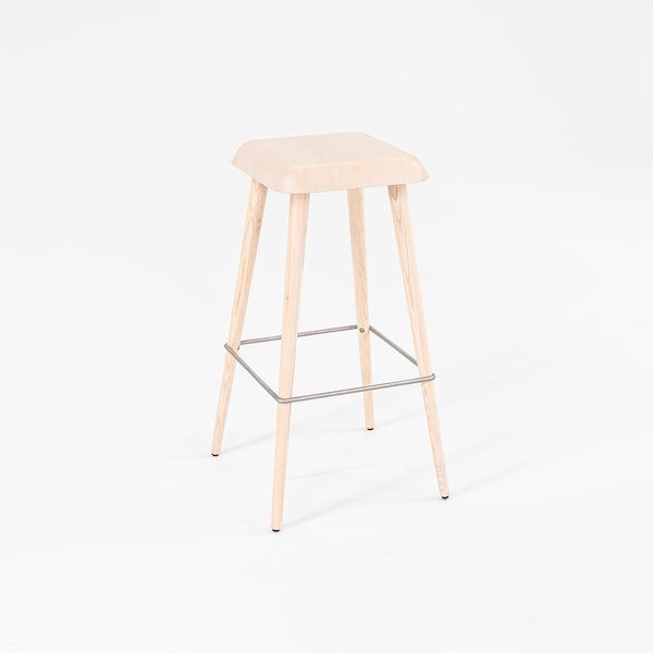 Alto Daddy Longlegs Bar Stool in Bleached Ash by Martin Solem for Cappellini, 2022