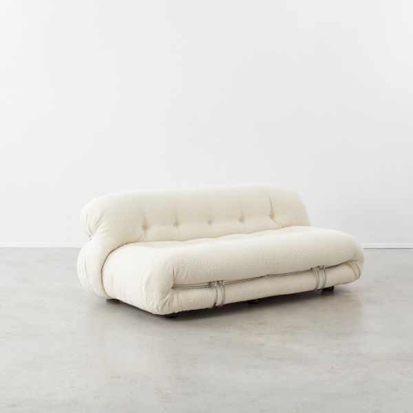 Afra & Tobia Scarpa Two-Seater 'Soriana' Sofa, Italy, 1970