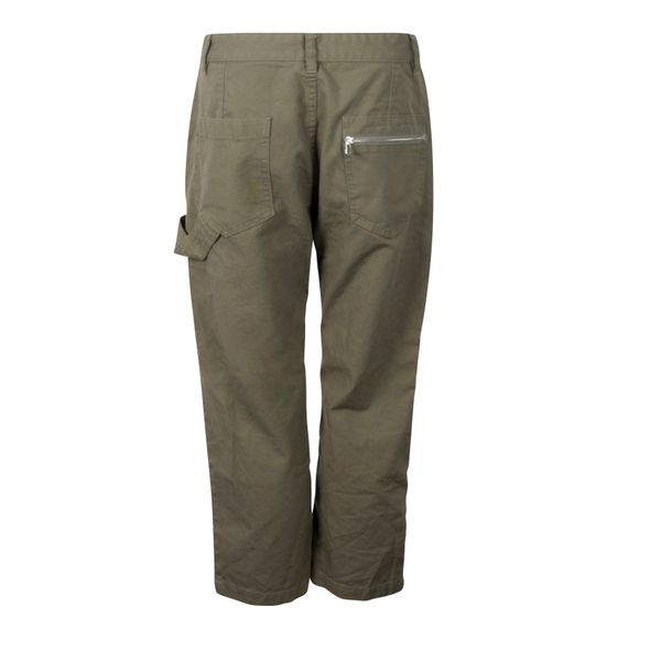 Helmut Lang Cropped Army Trousers