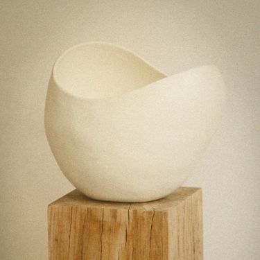 Amen Ginger Light Sculpture White