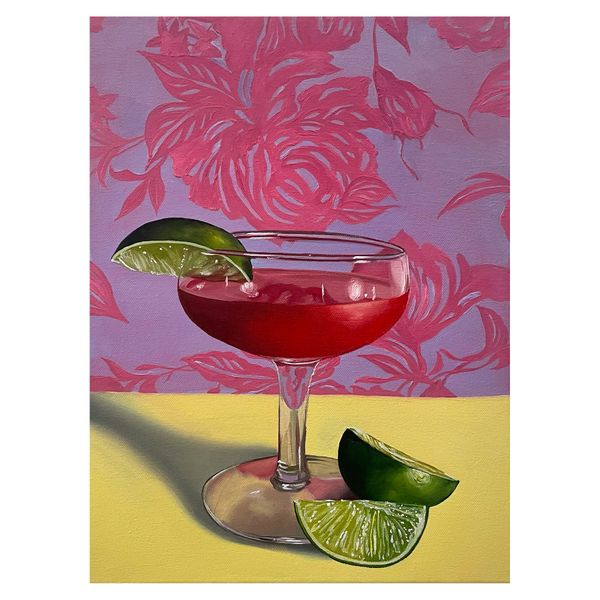 Thérèse Mulgrew, "Cocktail with Lime," 2025