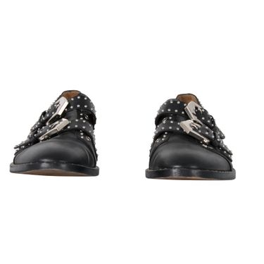 Givenchy Elegant Studded Double Monk Oxford 