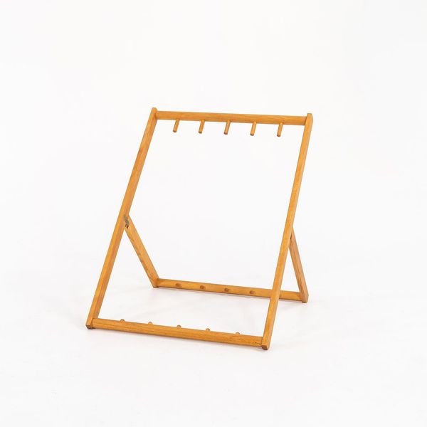 Beech Oil Stand by Mogens Koch & Carl Hansen for Folding Chairs, 2021