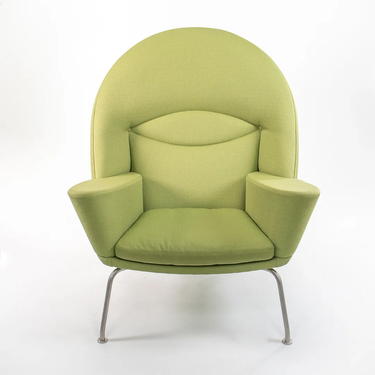 Green Oculus Lounge Chair by Hans Wegner for Carl Hansen, 2018