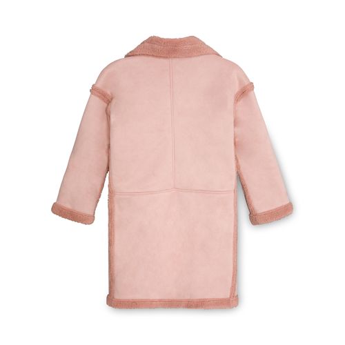 Vintage Pink Polyester Coat