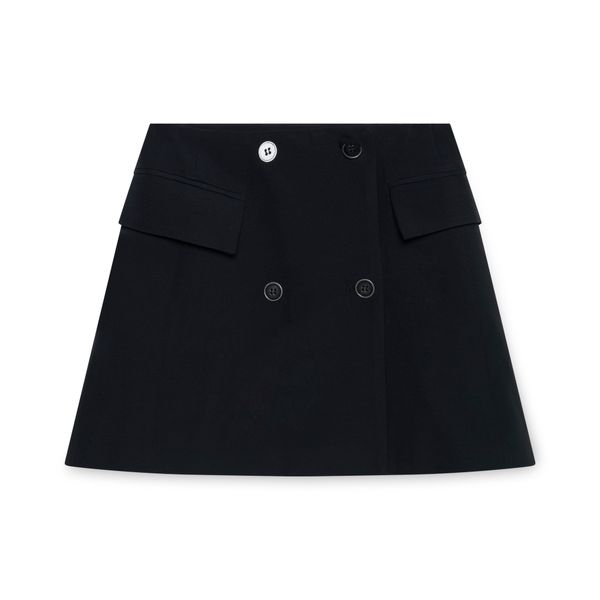 Danielle Guizio Black Mini Skirt