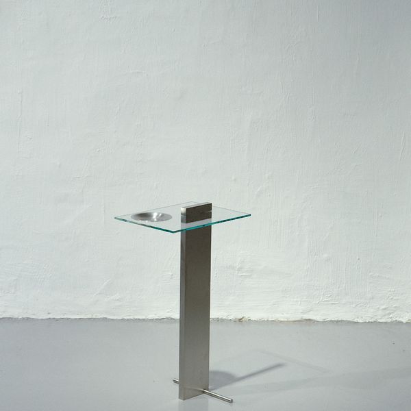 Species of Table and Other Pieces — Side (stainless steel) by Amelia Stevens, 2024