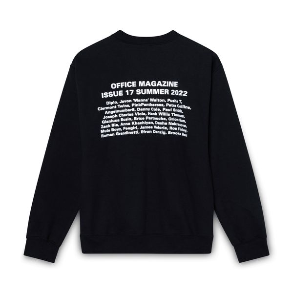 Office Magazine Issue 17 Black Crewneck