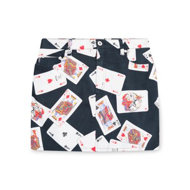 Moschino Playing Cards Skirt