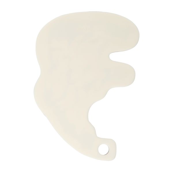 01 Curve Hand Mirror in Bone