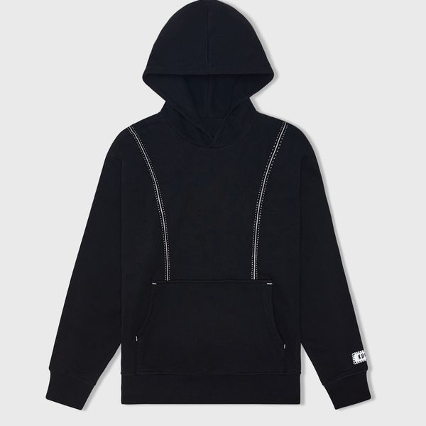 Black Baseball Hoodie