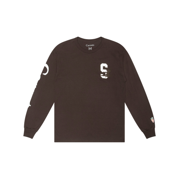 Carrots Brown S Long Sleeve Tee