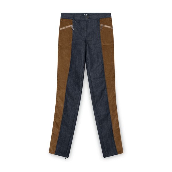 Dolce and Gabbana Split Corduroy Jeans