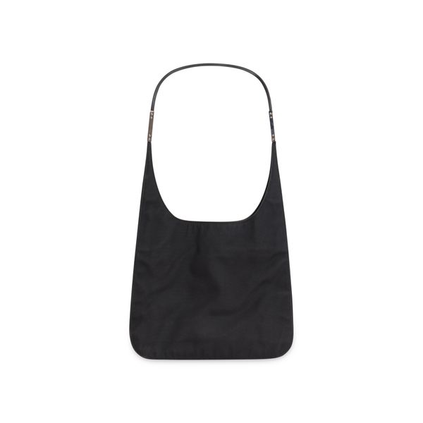 Gucci Canvas Hobo Shoulder Bag