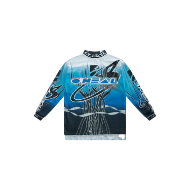 Vintage Blue Oneal World Force Racing Jersey