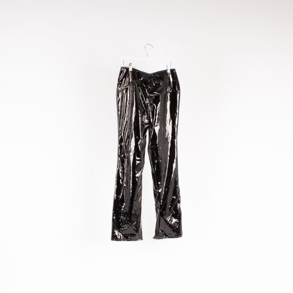 I.AM.GIA Isla Patent Zip-Front Pant