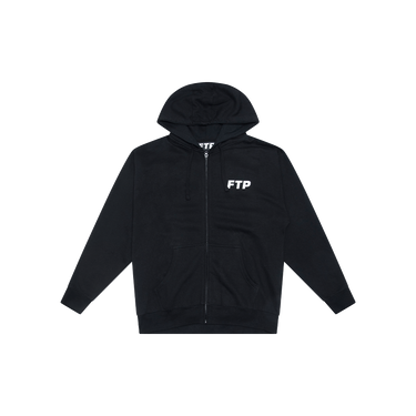 FTP Black Zip Up Hoodie