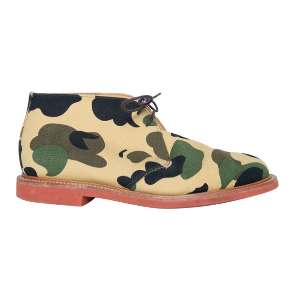 Bape X Mark McNairy Chukka Boot