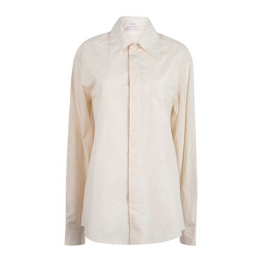 Céline Cream Button Up Shirt