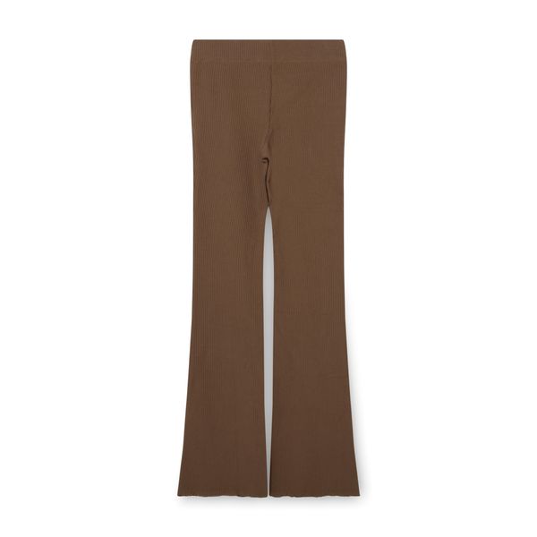 Good American Ribbed Wide Leg Pants