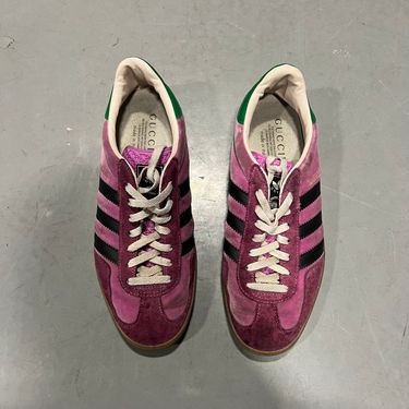 Adidas x Gucci Purple Gazelle Sneakers