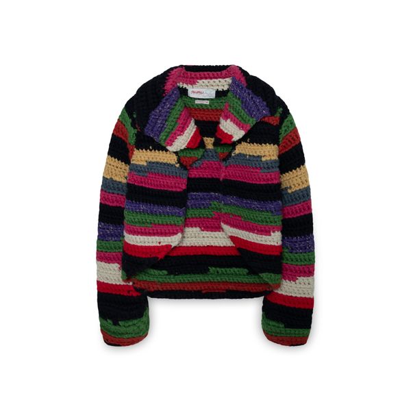 Guru Edition Colorful Hand Knit Coat