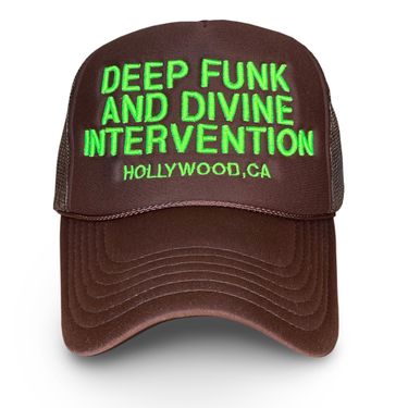 Deep Funk Hat - Brown/Green