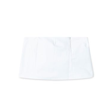 Micro Mini Skirt- White