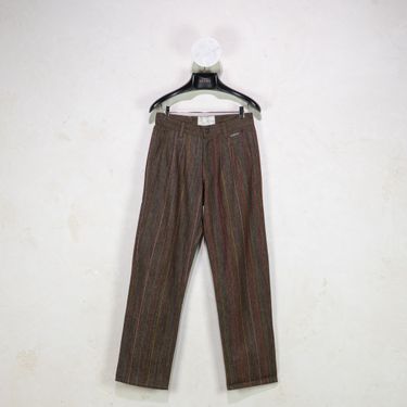 Brown Rainbow Quilted Trouser