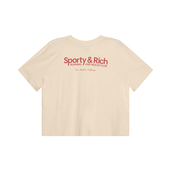 Sporty & Rich 'Running And Health Club' Tee