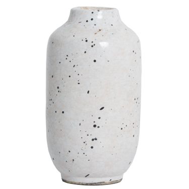 Vintage Cream Speckled Vase