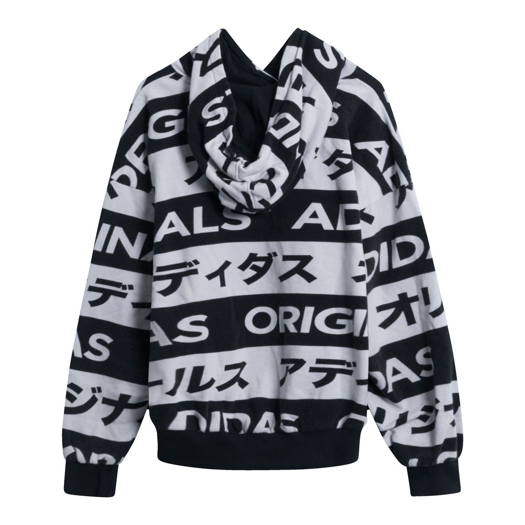 Adidas Japan Typo Aop Hoodie Black/White by Ysa Pérez