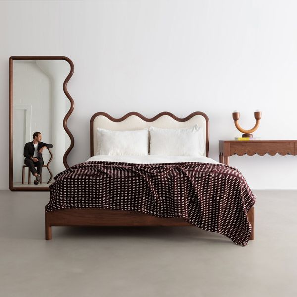 Squiggle Queen Bed by Christopher Miano, 2023