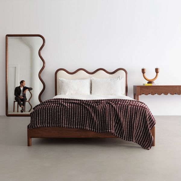 Squiggle Queen Bed by Christopher Miano, 2023 