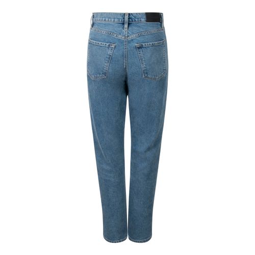 Goldsign- Benefit High-Rise Straight Jeans in Light Blue