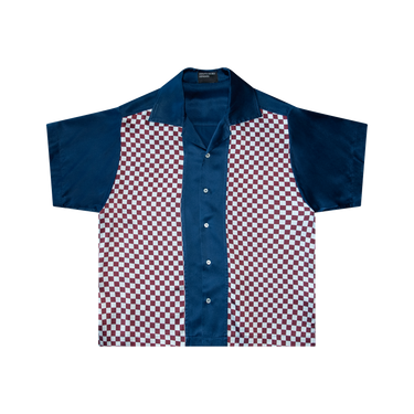 Enfants Riches Déprimés Checkered Camp Collar Shirt