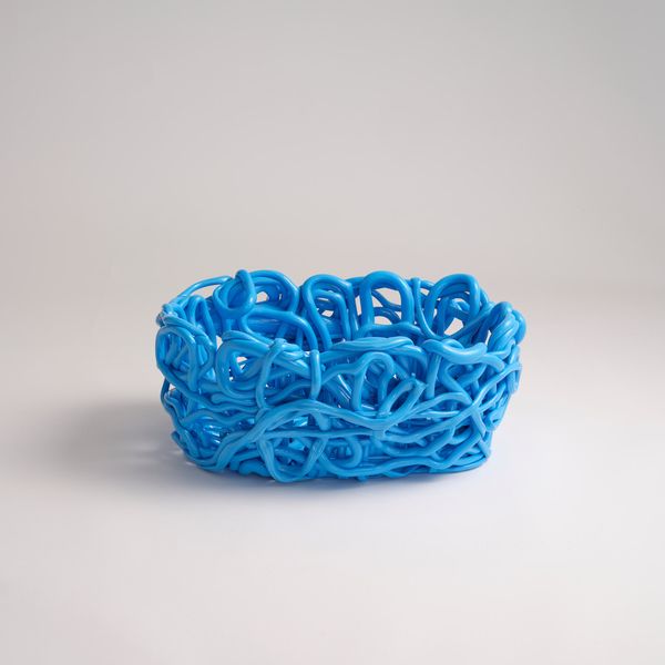 Senzafine Oval Basket by Gaetano Pesce