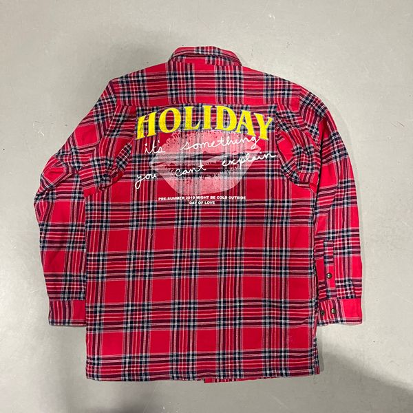 Holiday Red Flannel Jacket