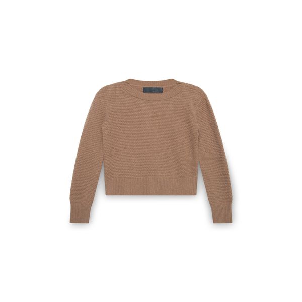 The Elder Statesman Brown Cashmere Sweater