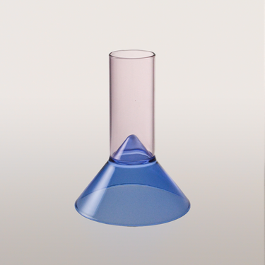 Martini Shot Glass Blue & Pink