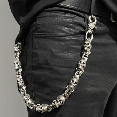 Chrome Hearts Foti Skull Wallet Chain