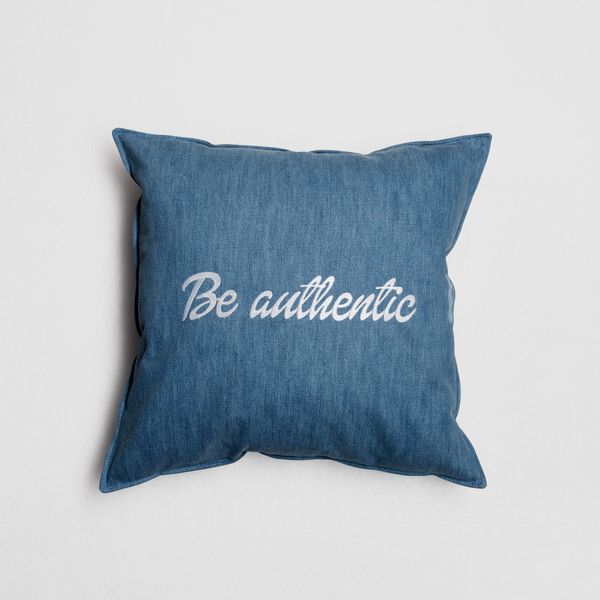 Denim Cushion (Be authentic) by Harry Nuriev, 2022