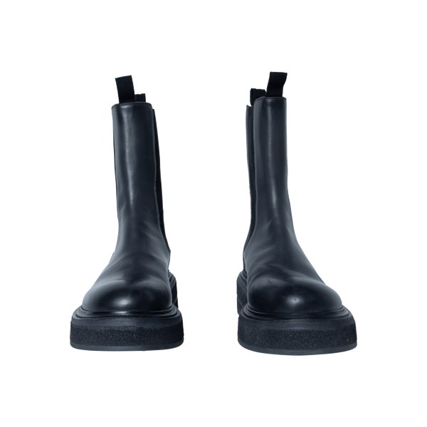 Marsèll Black Leather Chelsea Boot