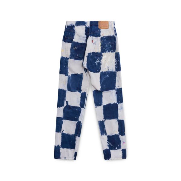 Levi's Painted Patchwork Jeans