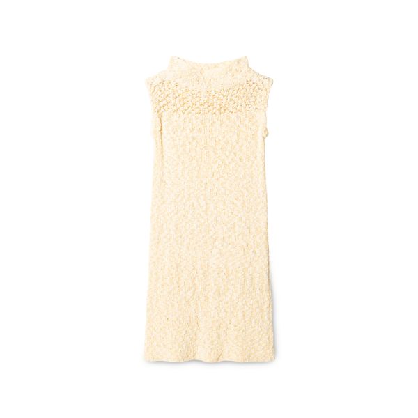 Vintage Sleeveless Knitted Dress