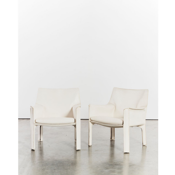 BAC 413 Armchairs by Mario Bellini